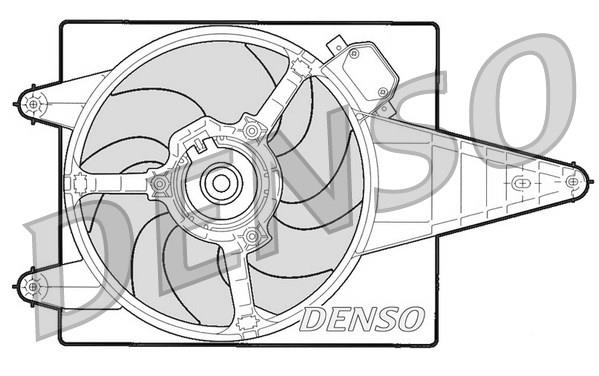 FAN. RADİATOR FIAT TEMPRA 90-96