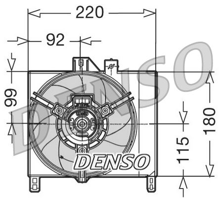 FAN. RADİATOR SMART CABRIO 450 00-04