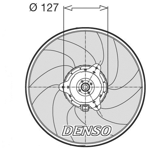 FAN. RADİATOR BMW 3 E30 82-94
