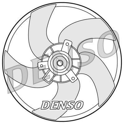 FAN. RADİATOR PEUGEOT 206 98-12