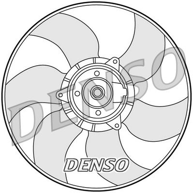 FAN. RADİATOR RENAULT MEGANE II 02-12