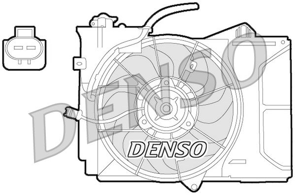 FAN. RADİATOR TOYOTA AVENSIS VERSO 01-09