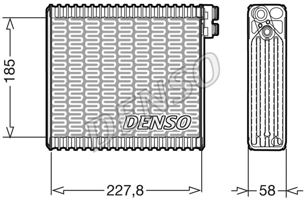 EVAPORATOR. AİR CONDİTİONİNG FIAT STILO 01-08