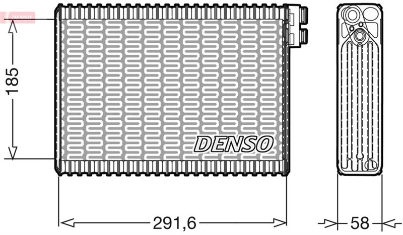 EVAPORATOR. AİR CONDİTİONİNG LANCIA THESIS 02-09