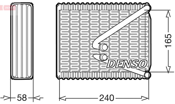 EVAPORATOR. AİR CONDİTİONİNG FIAT DOBLO 01-