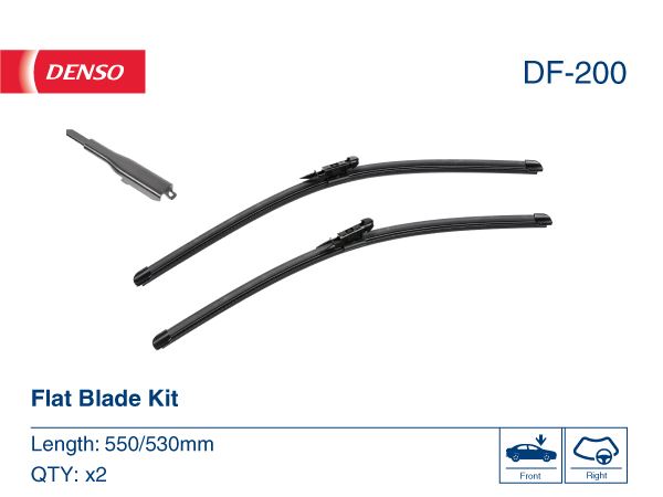 WİPER. FLAT FRONT BLADE