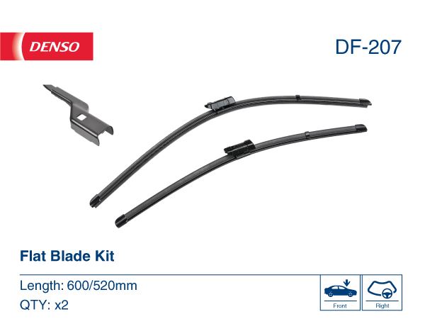 WİPER. FLAT FRONT BLADE