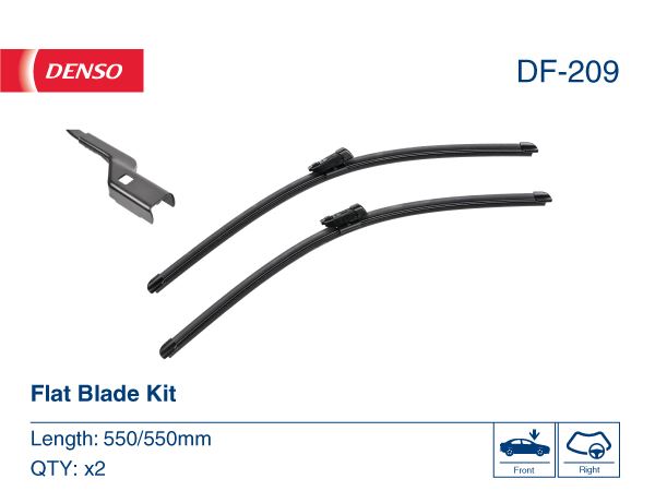 WİPER. FLAT FRONT BLADE