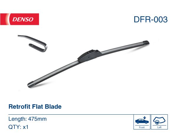 WİPER. FLAT FRONT BLADE