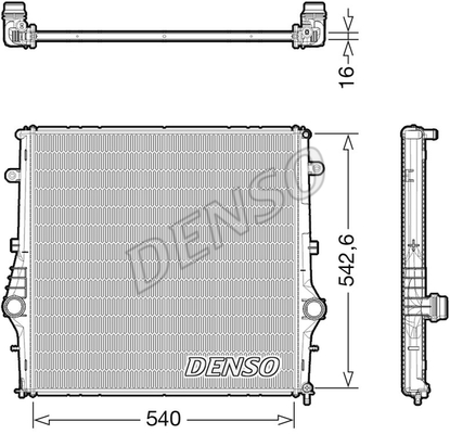RADİATOR. ENGİNE COOLİNG ALFA ROMEO GIULIA 952 15-