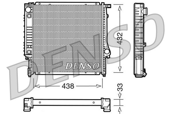 RADİATOR. ENGİNE COOLİNG BMW 3 E30 82-94