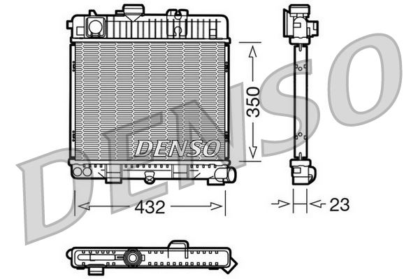RADİATOR. ENGİNE COOLİNG BMW 3 E30 82-94