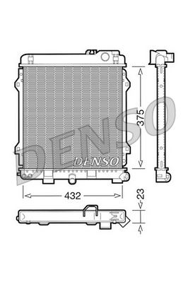 RADİATOR. ENGİNE COOLİNG BMW 3 E30 82-94