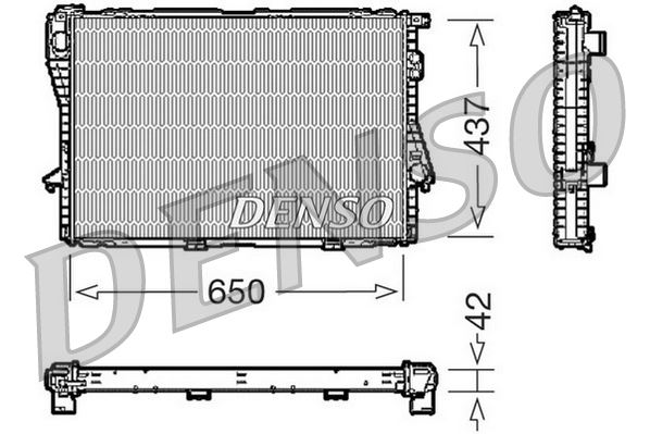 MOTOR SU RADYATORU OTO/SANZ. BMW M52 M60 M62 E39 E38