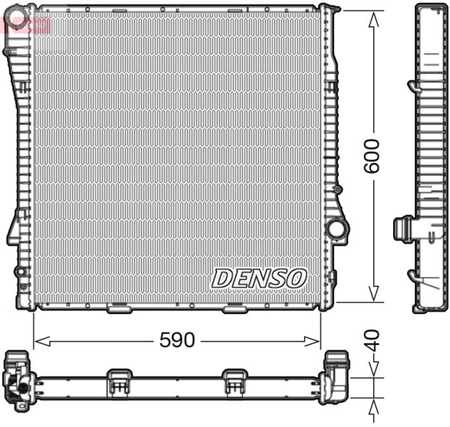 MOTOR SU RADYATORU BMW M62 N62 M57N E53 03 06