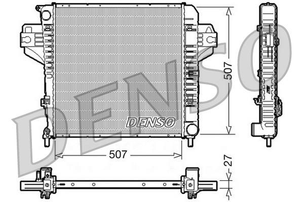 RADİATOR. ENGİNE COOLİNG JEEP CHEROKEE / LIBERTY KJ 01-08