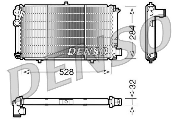 RADİATOR. ENGİNE COOLİNG CITRO N C15 84-05