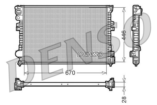 RADİATOR. ENGİNE COOLİNG CITRO N EVASION 94-02