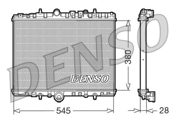 RADİATOR. ENGİNE COOLİNG CITRO N C5 I 01-04