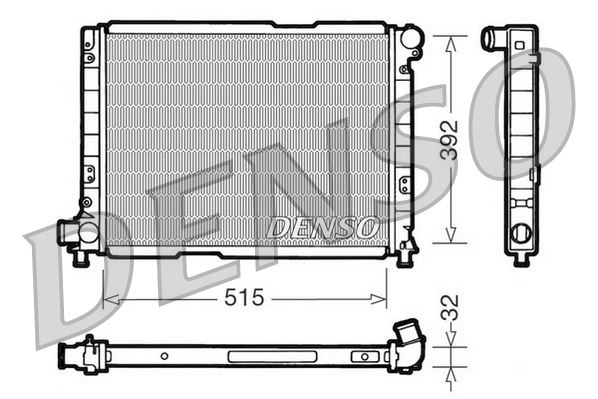 RADIATOR FIAT CROMA 85-96