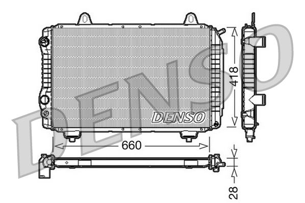 RADİATOR. ENGİNE COOLİNG CITRO N C25 81-94