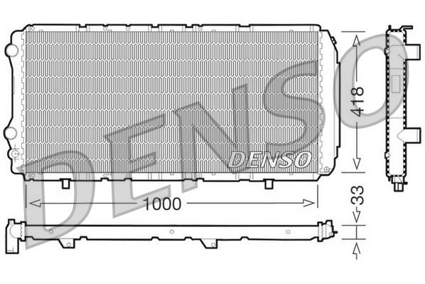 RADİATOR. ENGİNE COOLİNG CITRO N JUMPER 94-02