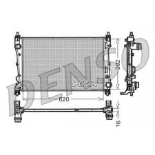 RADYATÖR DOBLO 1.4-1.3 DMTJ 10 COMBO 1.3 CDTİ 12 MEKANİK AC /- 620X400X16