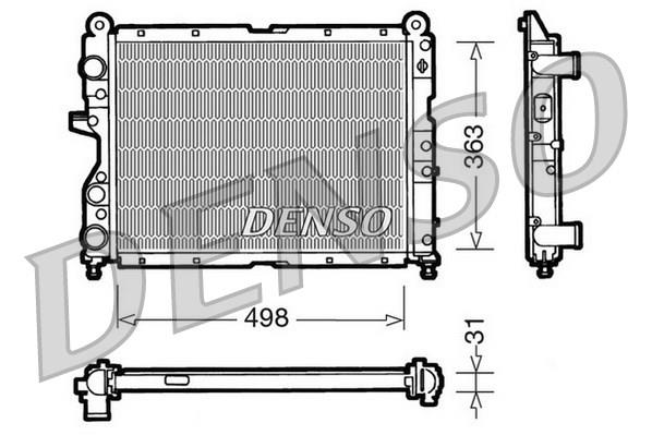 RADİATOR. ENGİNE COOLİNG ALFA ROMEO 155 92-97