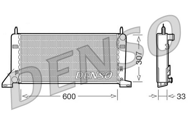 RADİATOR. ENGİNE COOLİNG FORD ESCORT IV 85-90