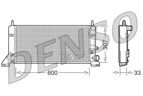 RADİATOR. ENGİNE COOLİNG FORD ESCORT IV 85-90