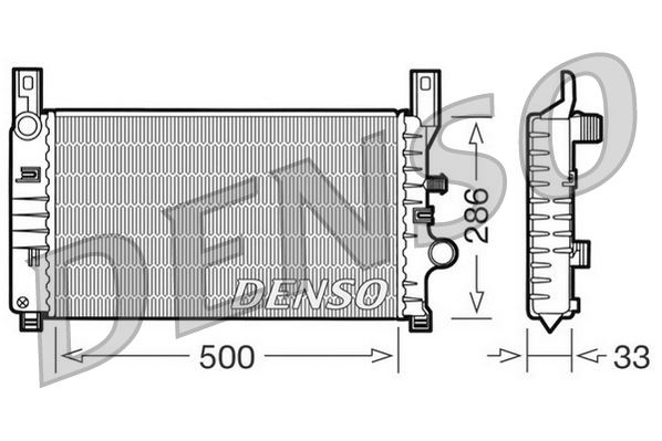 RADİATOR. ENGİNE COOLİNG FORD ESCORT V 90-95
