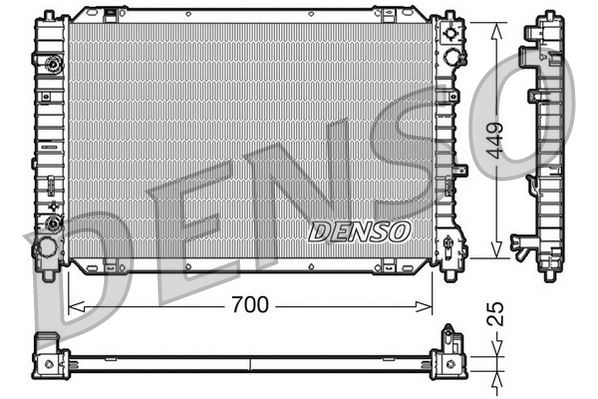 RADİATOR. ENGİNE COOLİNG FORD MAVERICK 01-