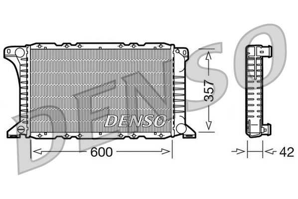 RADİATOR. ENGİNE COOLİNG FORD TRANSIT 91-94