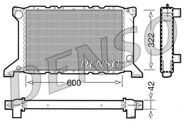 RADIATOR FORD TRANSIT 94-00