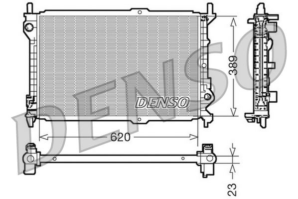 MOTOR SU RADYATORU CONNECT 1.8TDCI 75 90PS 03 09 KLIMASIZ