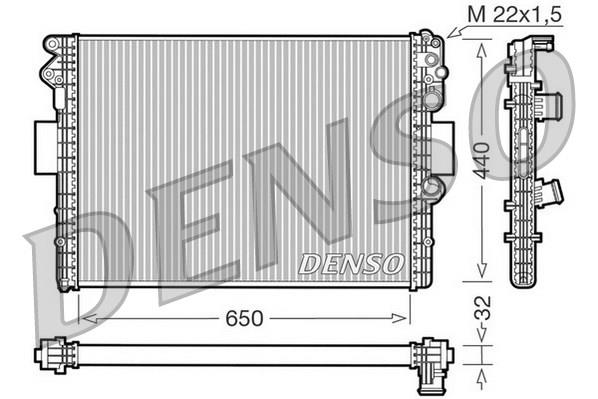 RADİATOR. ENGİNE COOLİNG IVECO DAILY III 97-06