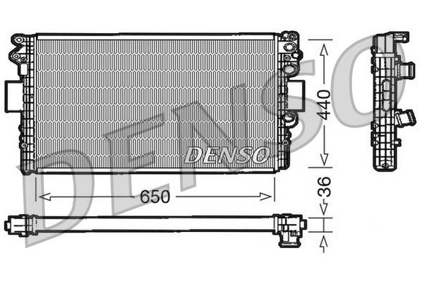 RADİATOR. ENGİNE COOLİNG IVECO DAILY III 97-06