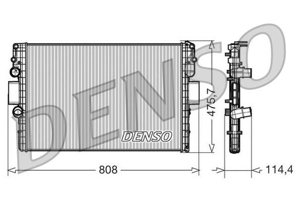 RADİATOR. ENGİNE COOLİNG IVECO DAILY IV 06-12