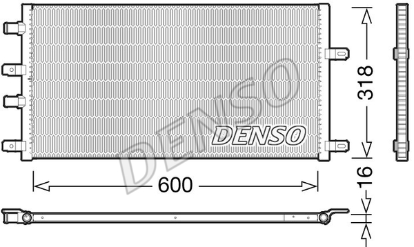 RADİATOR. ENGİNE COOLİNG IVECO DAILY V 11-14