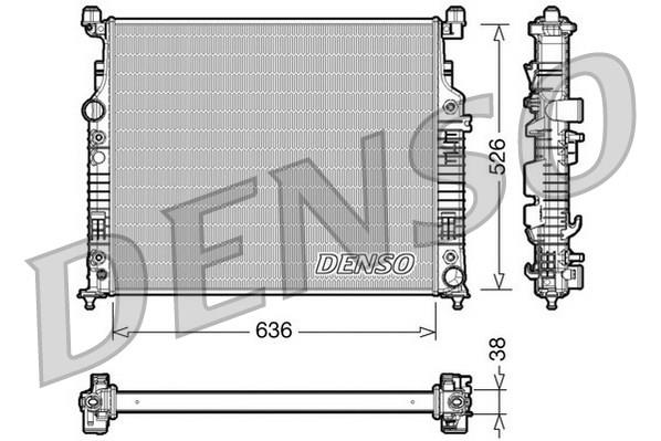 RADIATOR MERCEDES-BENZ G-CLASS W461 90-