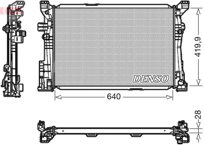 MOTOR SU RADYATORU MERCEDES W176 W246 C117 X117 X156