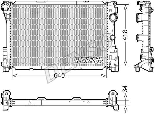 MOTOR SU RADYATORU MERCEDES W212 S212 C207 C218 X218 R172