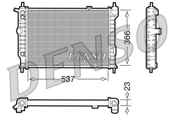 RADİATOR. ENGİNE COOLİNG OPEL ASTRA F 91-01