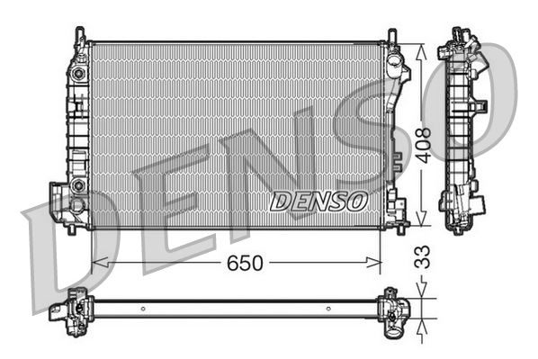 RADİATOR. ENGİNE COOLİNG FIAT CROMA 05-