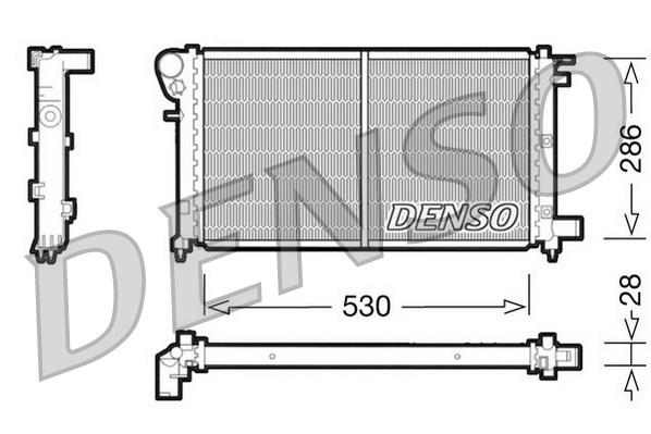 RADİATOR. ENGİNE COOLİNG PEUGEOT 106 I 91-96