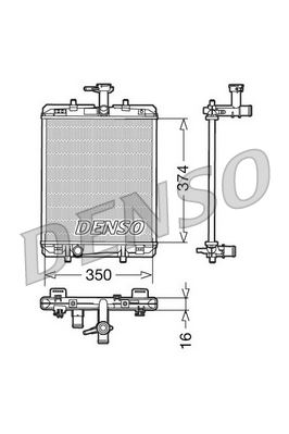 RADİATOR. ENGİNE COOLİNG CITRO N C1 I 05-14