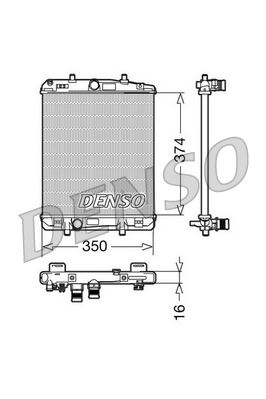 RADİATOR. ENGİNE COOLİNG CITRO N C1 I 05-14