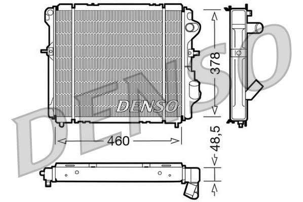 RADİATOR. ENGİNE COOLİNG RENAULT CLIO I 90-98