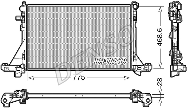 RADIATOR NISSAN NV400 X62 11-