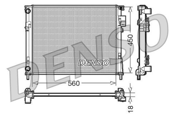 RADİATOR. ENGİNE COOLİNG NISSAN PRIMASTAR 01-